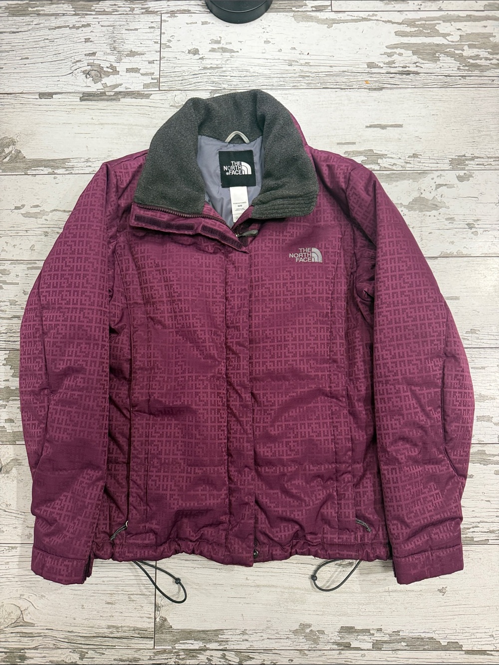 The North Face Women's Plum Patterned Puffer Jacket